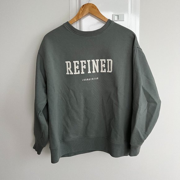 OAK + FORT Refined Crewneck - Picture 1 of 3